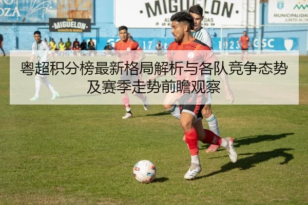 粤超积分榜最新格局解析与各队竞争态势及赛季走势前瞻观察
